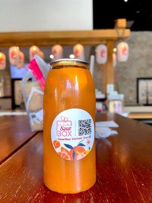 Tra Dao Cam Sa - Peach, Orange, Lemongrass Tea