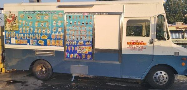 Pacifica Ice Cream Truck.