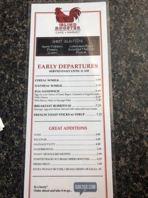 the blind rooster cafe + market