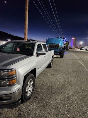 Roadcall for a no start. Got this family back on the road for their vacation. Thank you for your business.