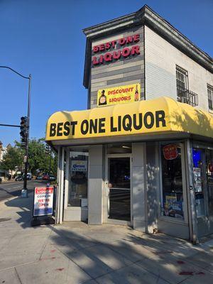 Situated nicely on the corner