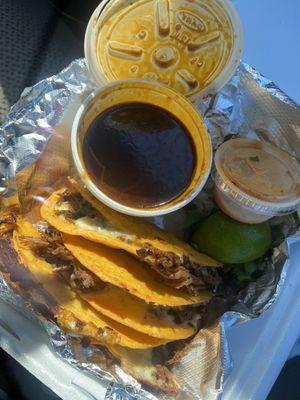 Birria tacos