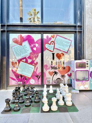 Giant game boards you can play with