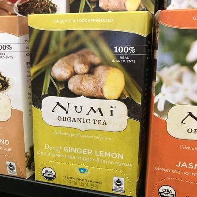 We offer a variety of Fair Trade teas. You can purchase a sample and sip tea while you shop, or grab a box to take home!