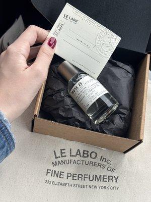 Musc 25 Le Labo Perfume