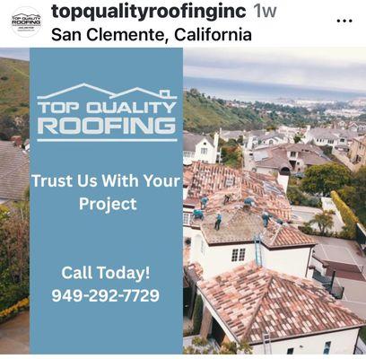 Re-Roof project by experts