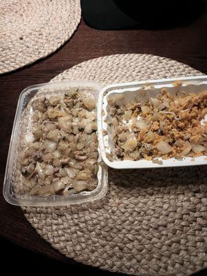 Black pepper ONION Chicken meal