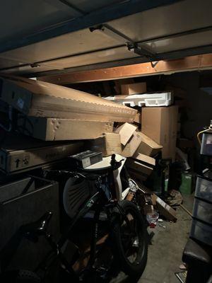 Before photo. Now it's spotless