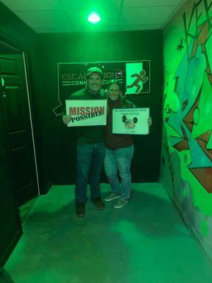 Escaped Asylum with about 15 minutes left!