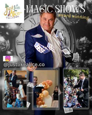 Magic is in the Air San Francisco! Hire the best Magicians at Just Like Alice by Circus Modern