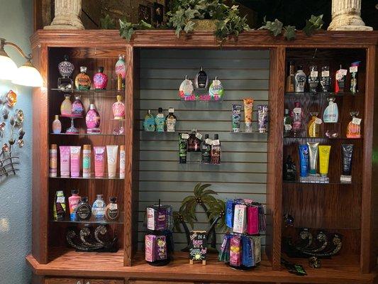 We have a HUGE selections of Lotions!!