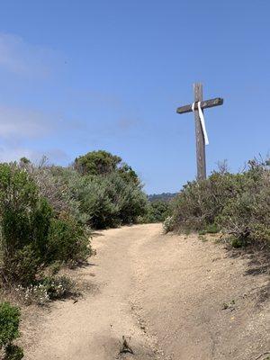 Portola Crespi Expedition marker 4/17/2021