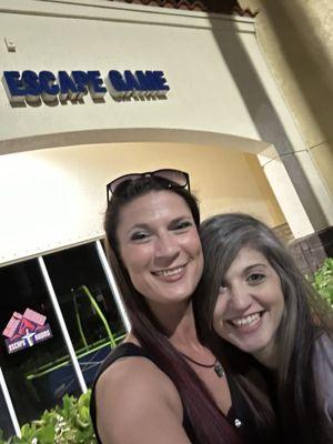 We escaped with 9 seconds left!