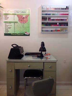 Some of the colors offered.