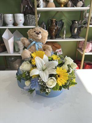 Beautiful Flowrrs for A New Bundle of Joy