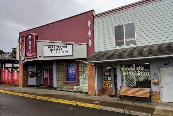 Located next to the Bijou Theater