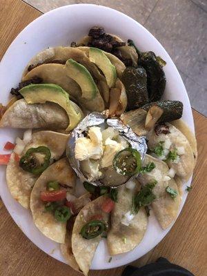Our taco plate