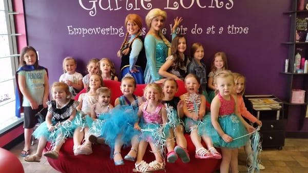 Gurlie Locks on Ice!