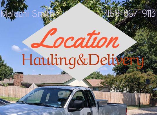 Location Hauling & Delivery