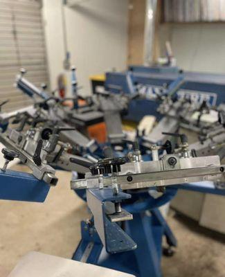 We screen print in house!