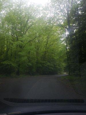 Enjoy scenic views and a grateful grind coffee!