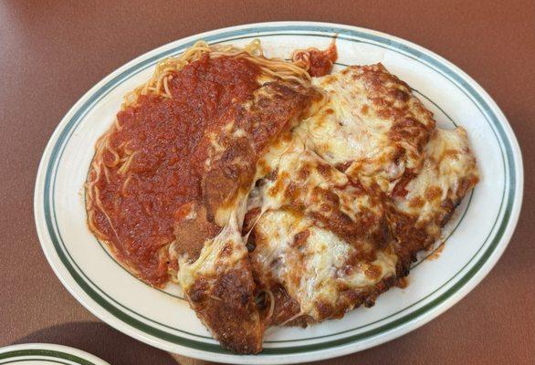Chicken parmesan! Delicious!!