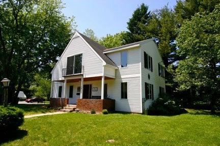 Exterior of building we share with Granby Yoga Studio