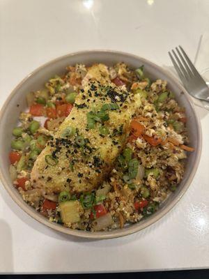 Wasabi ginger salmon