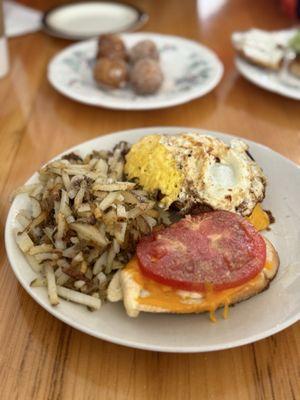 Their favorite item that keeps making a comeback! The breakfast sandwich!