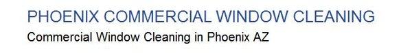 Phoenix Commercial Window Cleaning