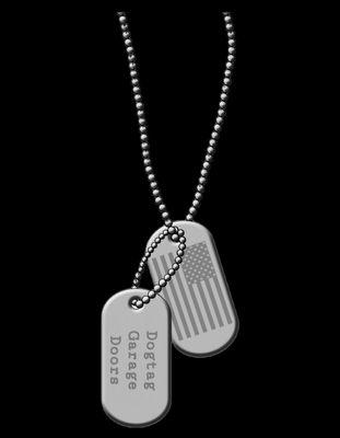 Dogtag Garage Door