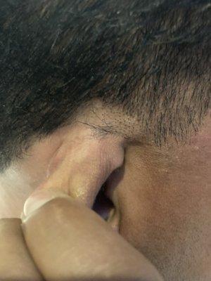 This is what a taper supposedly looks like... Thanks Fred for making my boyfriends hair look ridiculous