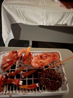Props in the haunted house