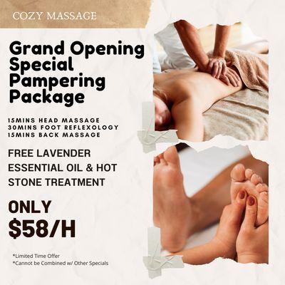 Cozy Massage
6801 Northlake Mall Dr Ste 147, Charlotte, NC 28216
Call us at 614-955-8707
