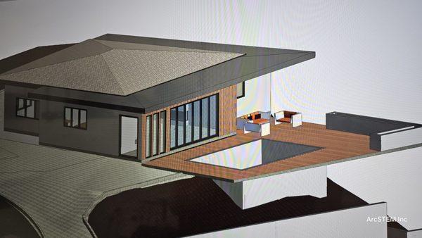 Hillside project in Hollywood Hills