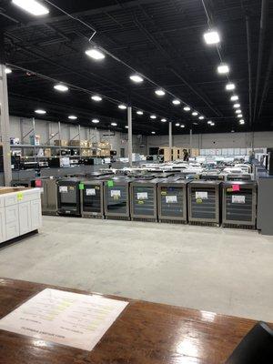 Wine coolers, Laundry centers, vacuums, cabinets and more!