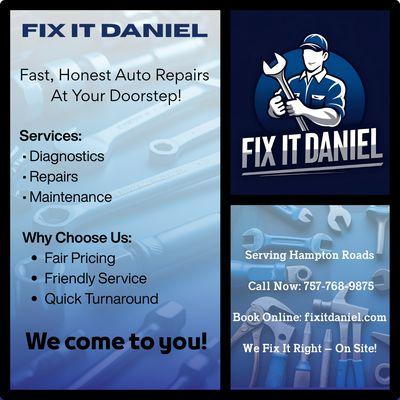 Fix it Daniel