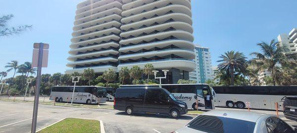 Arrive in style with us!