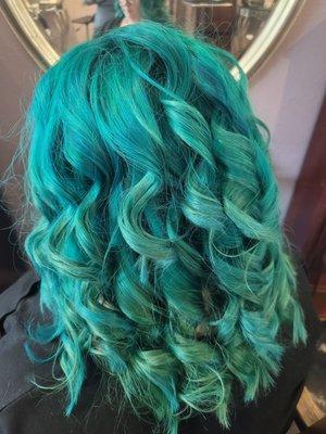 Mermaid hair