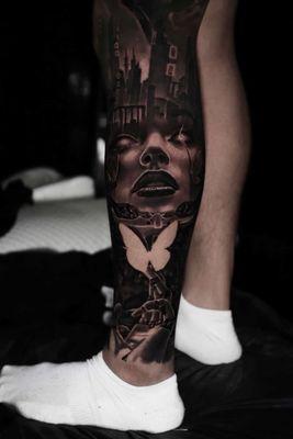 Lower leg sleeve