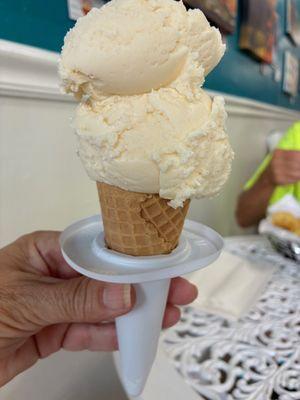 Special ice cream cone holders.