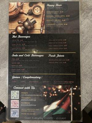 Amman Hookah Lounge and Cafe