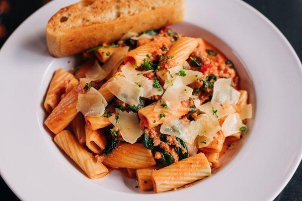 Italian Sausage Rigatoni