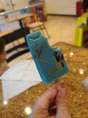 Cookie monster Popsicle