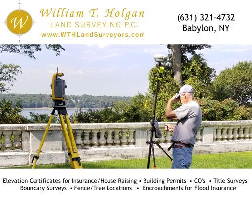 William T. Holgan Land Surveyors serving Long Island for over 20 years!