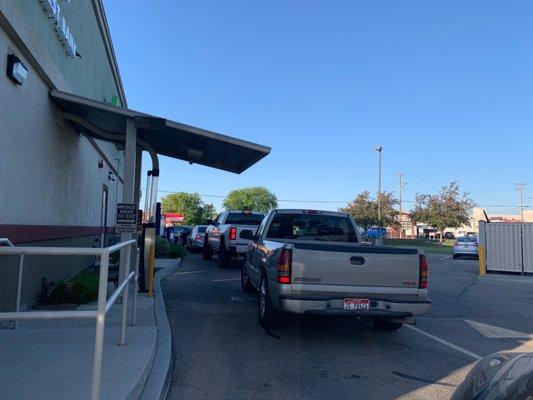 Popular drive thru tonight!!!