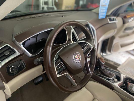 Basic wash on this wonderful Cadillac.