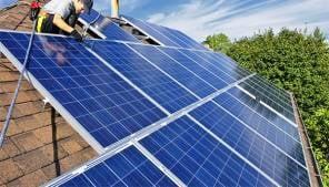 Solar Power Panel Installation