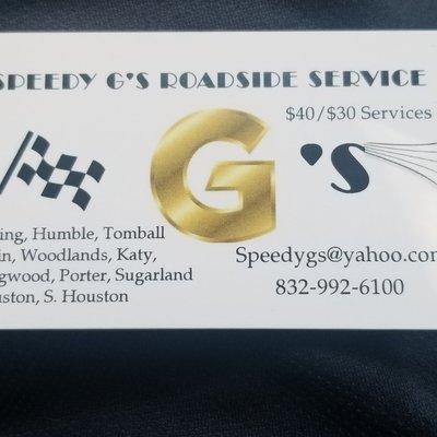 Speedy G's Roadside Service