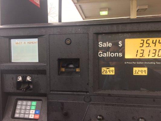 "Wait a moment." Or an hour. Or forever.